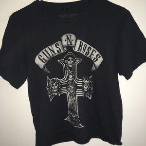 Black band tee (Guns and roses)